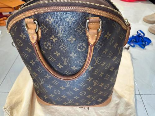 Louis Vuitton Monogram Lockit Vertical, Handtassen en Accessoires, Tassen | Damestassen, Gebruikt, Handtas, Bruin, Ophalen of Verzenden