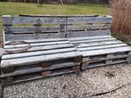 Palletzitbank, Tuin en Terras, Ophalen, Zo goed als nieuw, Hout