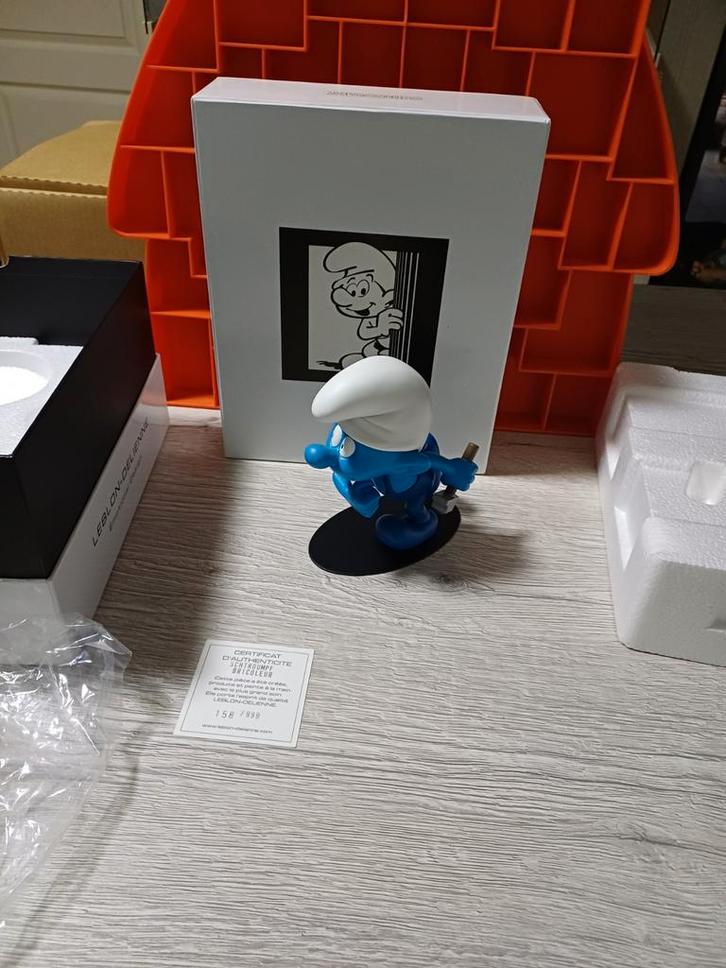 Handyman Smurfen uit Leblon, Verzamelen, Stripfiguren, Zo goed als nieuw, Beeldje of Figuurtje, Smurfen, Ophalen of Verzenden