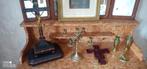 Articles religieux-hôtel-crucifix-portrait-chandelier-bougeo, Autres types, Utilisé, Enlèvement ou Envoi