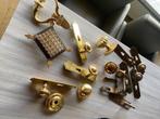 Brons/gele messing deurknoppen, Antiek en Kunst, Brons, Ophalen