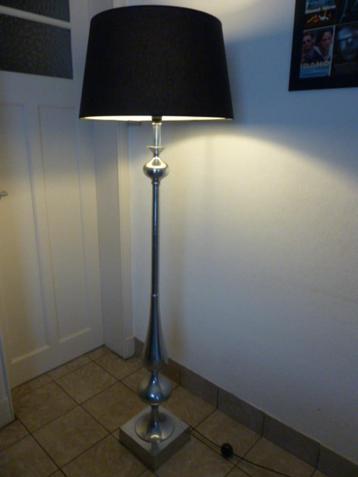 Prachtige design staande-vloerlamp (metaal) 162cm (Gotiek), Comme neuf, Métal, Modern, 150 à 200 cm