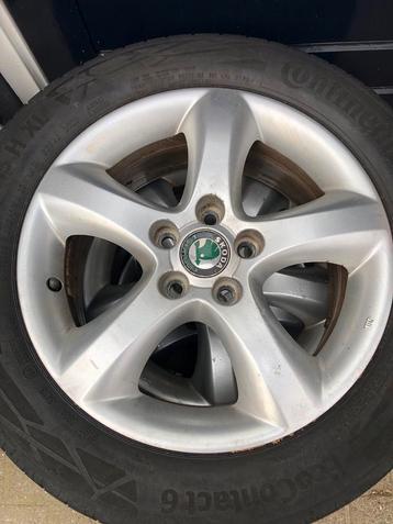 Skoda velgen met banden 3 stuks! beschikbaar voor biedingen
