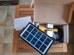 zaklamp op zonneenergie, Caravans en Kamperen, Ophalen, Nieuw, Zonne-energie