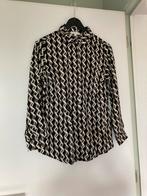 Zwart-wit blouse, Kleding | Dames, Blouses en Tunieken, Ophalen of Verzenden, Zo goed als nieuw, Maat 36 (S), Wit