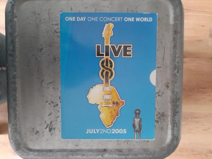 Live 8, Cd's en Dvd's, Dvd's | Muziek en Concerten, Zo goed als nieuw, Muziek en Concerten, Boxset, Verzenden