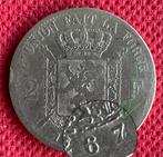 2 FR Léopold II 1967 ( dubbel 7 noordoost), Ophalen, Zilver, Losse munt, Zilver