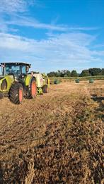 Claas Rollant 255  – met wikkelaar, Ophalen