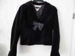 Tommy Hilfiger fluwelen jasje origineel maat 16 Nieuw ! 36/, Tommy hilfiger, Zwart, Nieuw, Ophalen of Verzenden