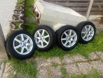 audi/A3/ jentes 4 x hankook banden winter set, Enlèvement, Comme neuf