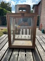 Vintage Houten Lantaarn, Huis en Inrichting, Ophalen, Zo goed als nieuw