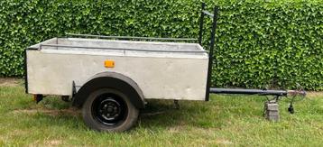 ongeremde enkelasser Aanhangwagen / Remorque beschikbaar voor biedingen