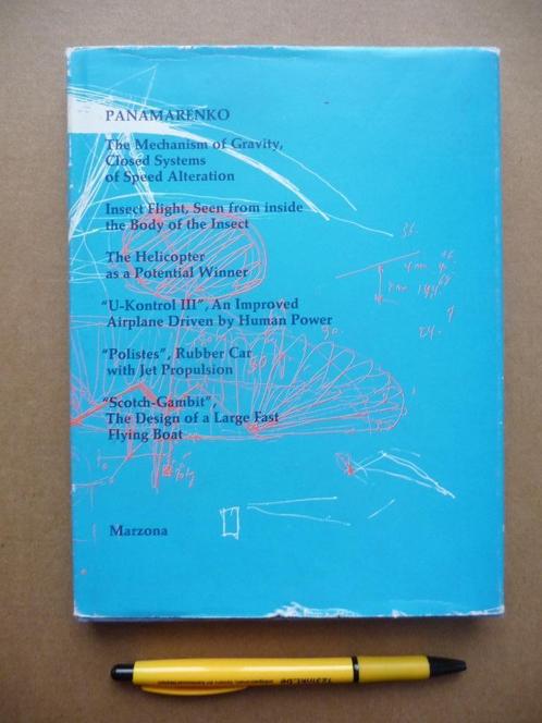 PANAMARENKO : UNIEK BOEKJE ; THE MECHANISM OF GRAVITY, Boeken, Kunst en Cultuur | Beeldend, Zo goed als nieuw, Schilder- en Tekenkunst