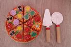 Houten speelgoed pizza, Ophalen, Gebruikt, Hout, Speelkeuken-accessoire
