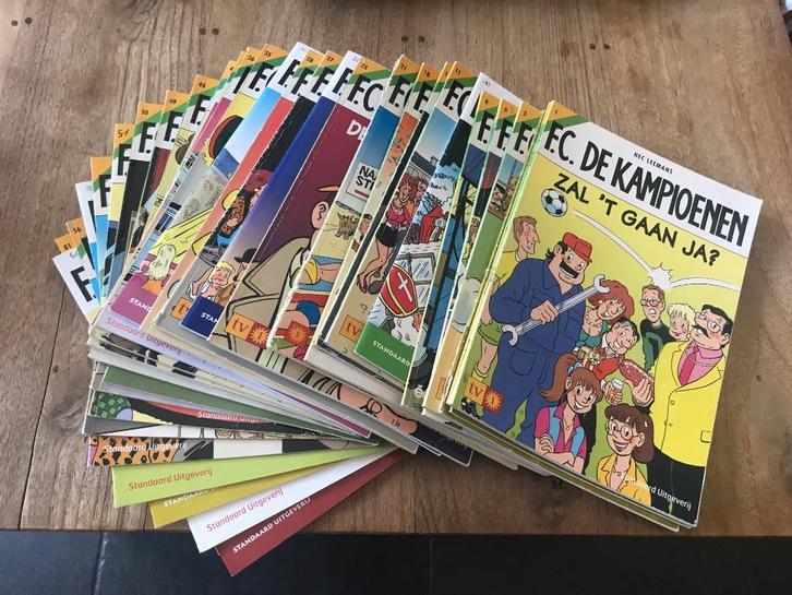 30 strips van F.C. De Kampioenen., Boeken, Stripverhalen, Gelezen, Meerdere stripboeken, Ophalen