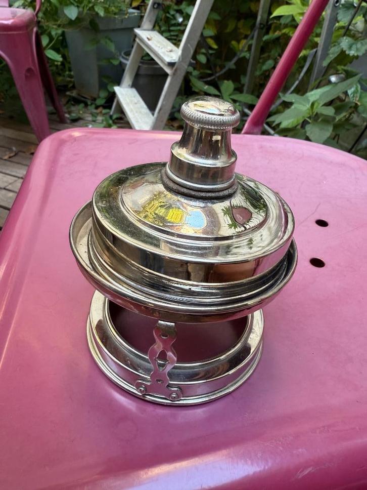 Vintage opvouwbaar (mini) fornuis van roestvrij staal, Caravans en Kamperen, Kampeeraccessoires, Ophalen