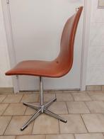 2 vintage stoelen oranje - jaren 70, Autres couleurs, Deux, Enlèvement, Utilisé