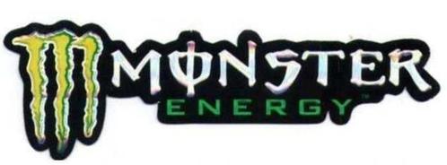 Monster Energy metallic sticker #4, Motoren, Accessoires | Stickers, Verzenden