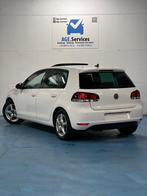 Volkswagen golf 6 1.4 TSI Highline benzine 160pk, Auto's, Euro 5, Zwart, 4 cilinders, Wit