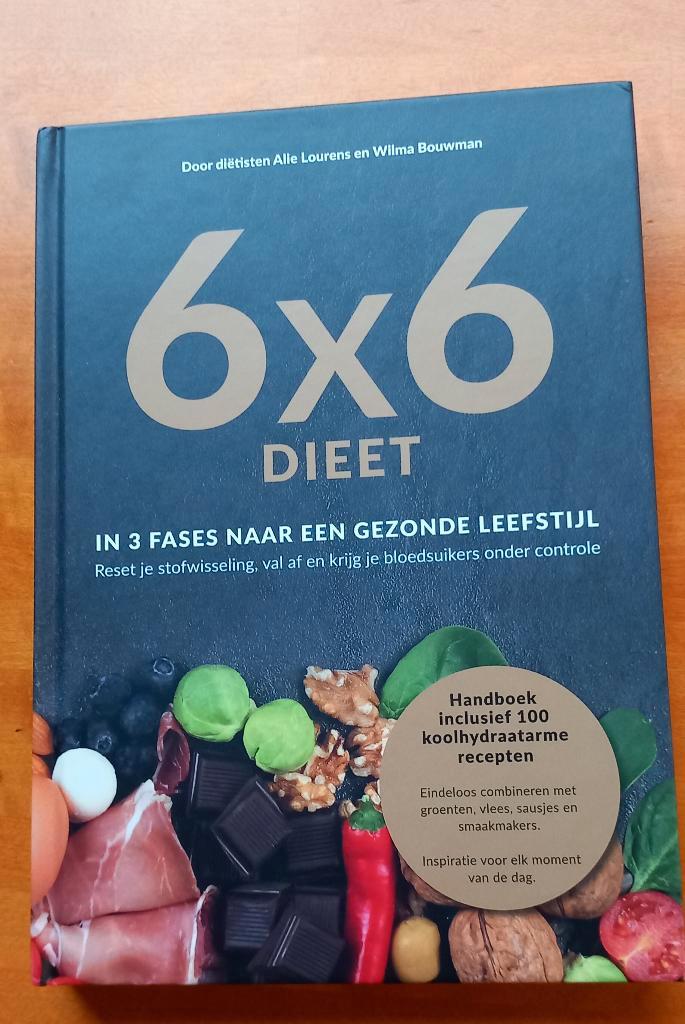 6x6 dieet, Boeken, Gezondheid, Dieet en Voeding, Nieuw, Dieet en Voeding, Ophalen