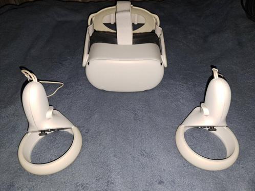 Meta Quest 2 VR-Bril (128 GB) met accessoires, Games en Spelcomputers, Virtual Reality, Zo goed als nieuw, Overige platformen