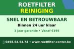 Roetfilter/DPF reiniging/ROETFILTERSPECIALIST VLAANDEREN