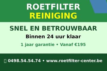 Roetfilter/DPF reiniging/ROETFILTERSPECIALIST IN VLAANDEREN beschikbaar voor biedingen