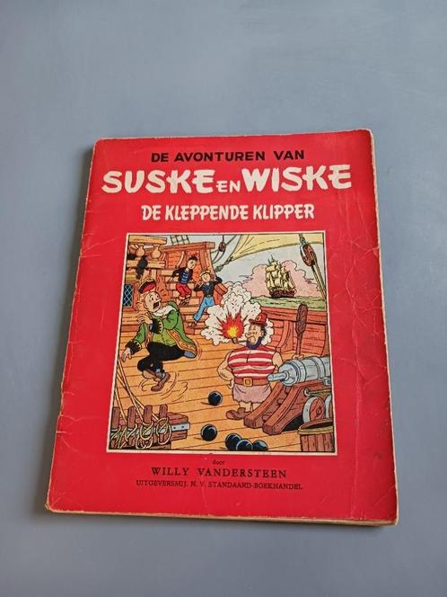 Suske en Wiske, De Kleppende Klipper, 1ste druk, goede staat, Boeken, Stripverhalen, Gelezen, Eén stripboek, Verzenden