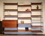 Nisse String retro jaren 60 wandmeubel, Huis en Inrichting, Ophalen, Gebruikt, Met klep(pen), 150 tot 200 cm