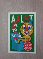 Carnaval Aalst sticker 1990, Ophalen of Verzenden