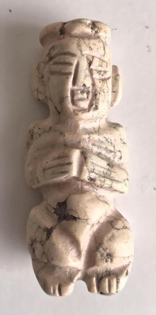 Statuette anthropomorphe - Symbole de protection - Tibet, Antiquités & Art, Art | Art non-occidental
