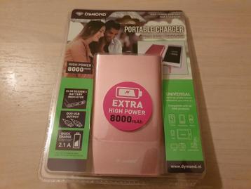 Nieuwe 8000 mAh Diamond externe batterij beschikbaar voor biedingen