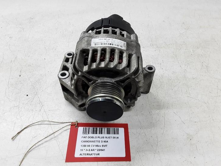 DYNAMO Fiat Doblo Cargo (263) (01-2010/12-2023) (52003517), Auto-onderdelen, Motor en Toebehoren, Fiat, Gebruikt
