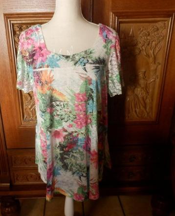 (5)- blouse femme t.40 rose - fashion - beschikbaar voor biedingen