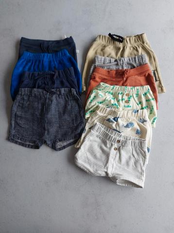 Pakket shorts maat 68