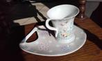 Tasse et sous-tasse - porcelaine Cavania England, Ophalen of Verzenden
