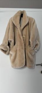 beige Teddy jas, Ophalen, Gedragen, Maat 38/40 (M), Beige