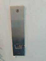 2 Inox afdekplaten rolluiklint, Doe-het-zelf en Bouw, Rolluiken, Ophalen of Verzenden, Zo goed als nieuw