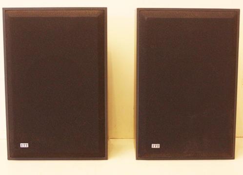 ITT Luidsprekers / Model S 115 / 25 Watt / 4 Ohm / Germany, Audio, Tv en Foto, Luidsprekerboxen, Zo goed als nieuw, Front, Rear of Stereo speakers