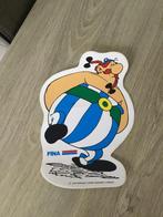 Sticker Obelix- Fina 1976, Verzamelen, Stripfiguren, Verzenden, Asterix en Obelix, Zo goed als nieuw, Plaatje, Poster of Sticker