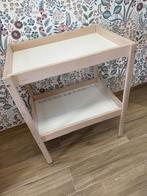 Table à langer IKEA sur roulette avec poubelle et panier, Aankleedkussen, Zo goed als nieuw, Standaard, Ophalen
