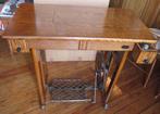 table machine a coudre vintage, Enlèvement, Utilisé, 75 cm ou plus, 60 cm ou plus