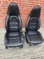Porsche Boxster 986 twee zwart lederen zetels, Ophalen, Porsche
