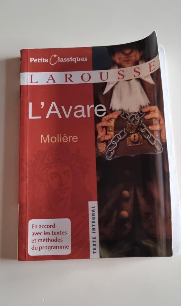 Larousse"L'Avare" Molière, Livres, Littérature, Utilisé, Belgique, Enlèvement