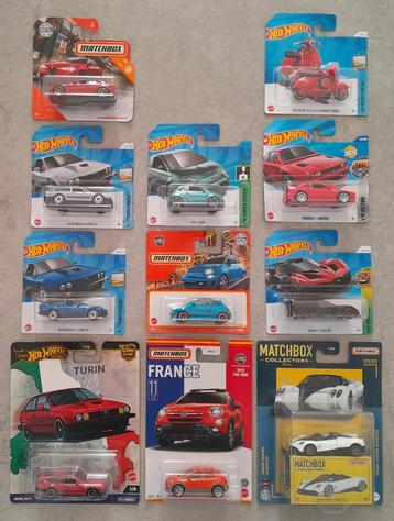 Matchbox/Hot Wheels - Italiaanse voertuigen, Ophalen of Verzenden, Nieuw