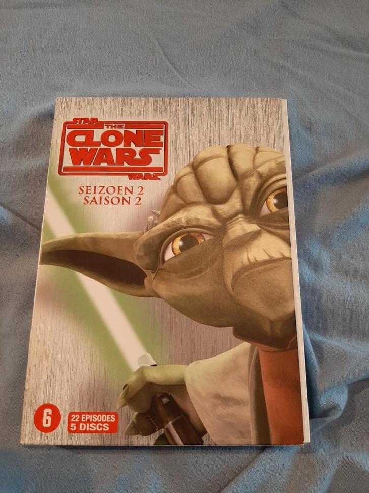 Clone War seizoen 2 - 5 dvd's, Verzamelen, Star Wars, Zo goed als nieuw, Ophalen of Verzenden
