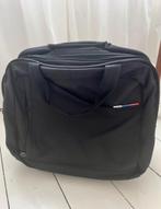 Laptoptas - boekentas - trolly American Tourister, Ophalen, Zo goed als nieuw, Zwart, Aktetas of Boekentas