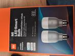 Mi Led Smart Bulb slimme lamp (2 stuks), Huis en Inrichting, Lampen | Losse lampen, Ophalen, Zo goed als nieuw, Gloeilamp