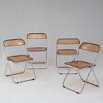 Set van 3 Plia stoelen – Giancarlo Piretti, Huis en Inrichting, Stoelen, Kunststof, Gebruikt, Overige kleuren, Drie