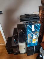 Lot oude computers en toebehoren, Computers en Software, Ophalen, Gebruikt